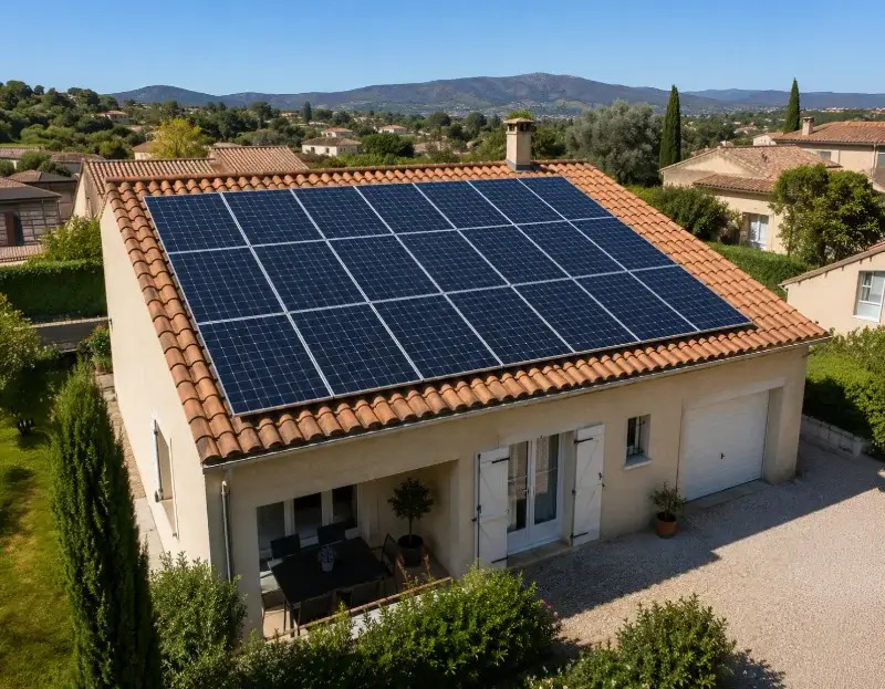 Prime à l'autoconsommation panneaux solaires Saint-Roman — aide financière de l'État